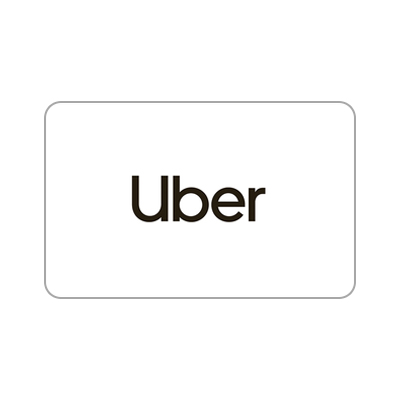 UBER<sup>&reg;</sup> $25 Gift Card - Uber is one of the leading ride-sharing technology platforms offering a service that is affordable, convenient, safe, and most of all... easy. Uber allows you to hire an on-demand, private driver as a rider and lets you be your own boss as a driver.